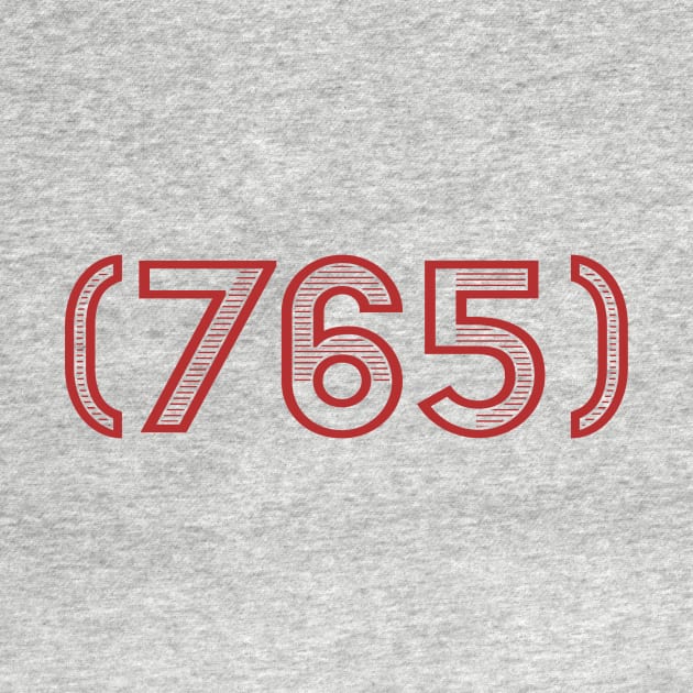 (765) Muncie / West Lafayette Indiana Area Code by quirkyandkind